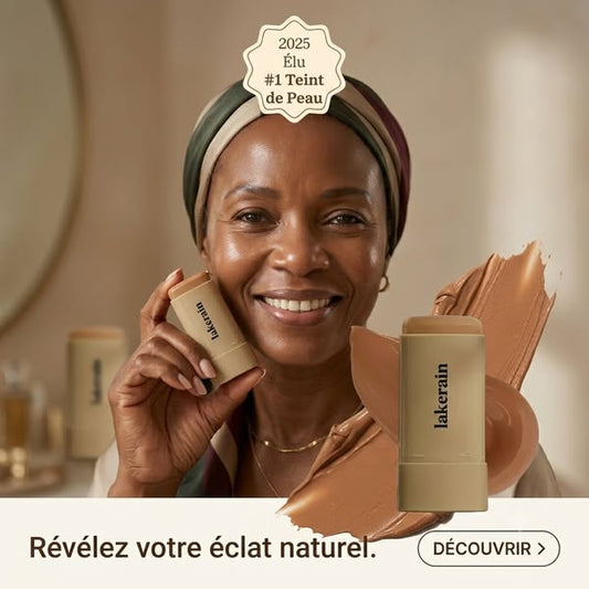 Lakérain™ Perfect Skin Stick – Fond de Teint Premium 2-en-1