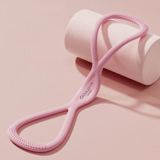 Bande de résistance pour le dos – Élastique de musculation en forme de 8