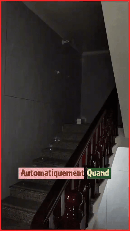 Douille intelligente à détecter de mouvement