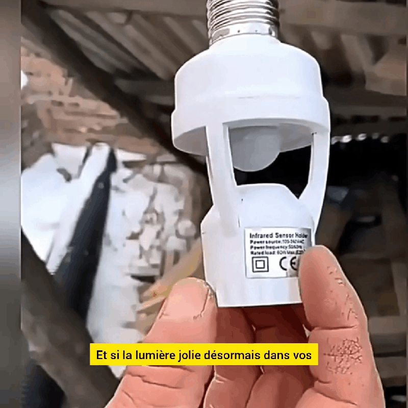 Douille intelligente à détecter de mouvement