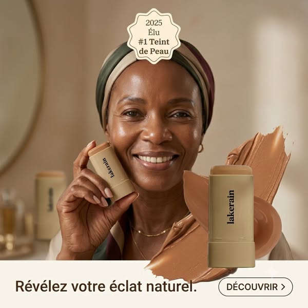 Lakérain™ Perfect Skin Stick – Fond de Teint Premium 2-en-1