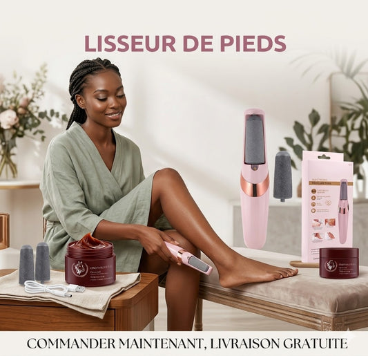Lisseur de pieds électronique "Pediluxe Pro"